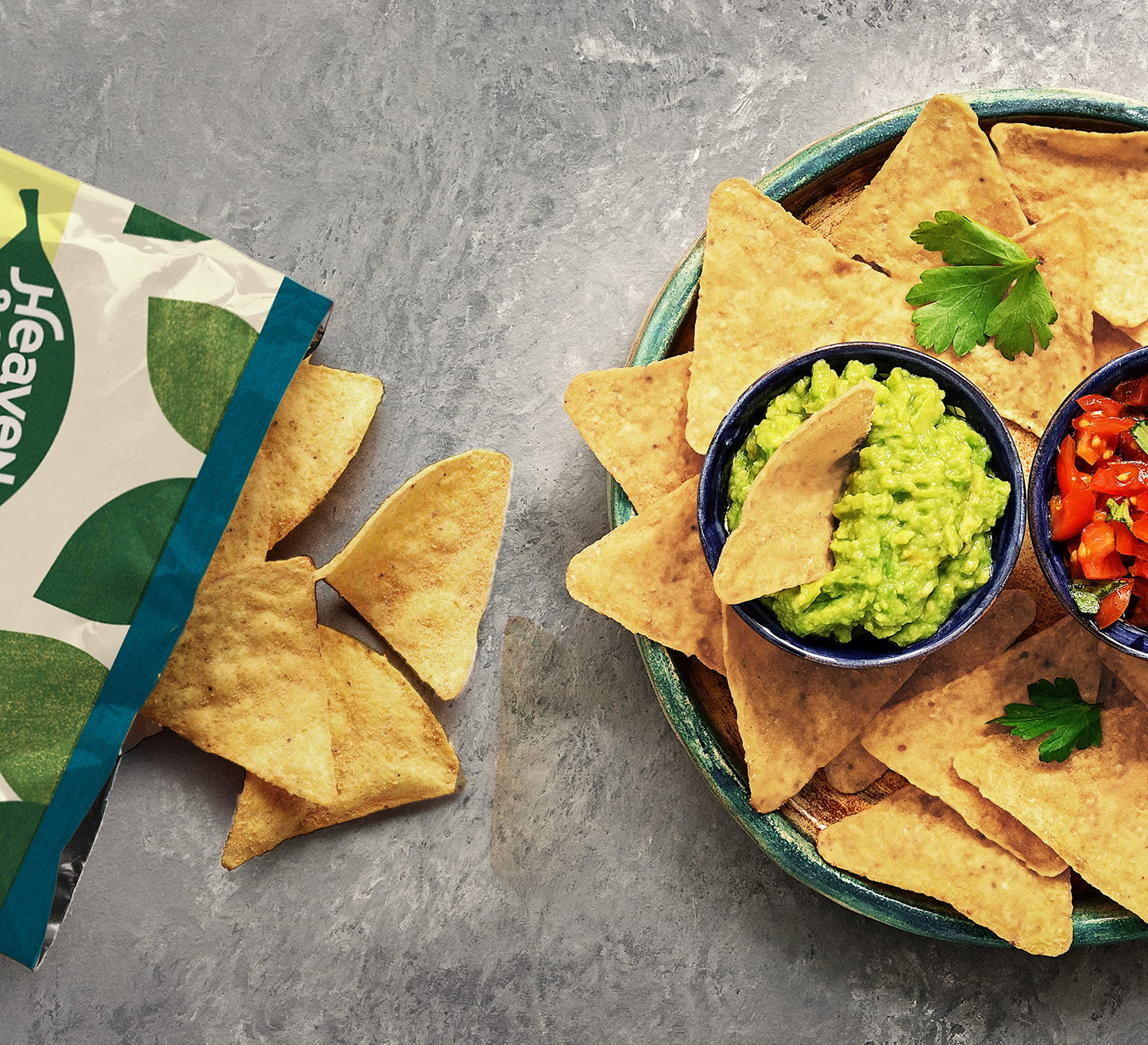 Heaven & Earth Sea Salt Tortilla Chips, Grain Free Tortilla Chips, 4.5Oz (2 Pack) | Corn Free | Gluten Free | Kosher For Passove