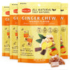 Pocas Mango Ginger Chews - Sweet and Zesty Ginger Chew, Individually Wrapped Low-Calorie Snacks, Ginger Candy Made with Pure Can