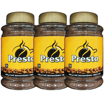 Cafe Presto Instantaneo - Instant Coffee (400G) (3 Pack)