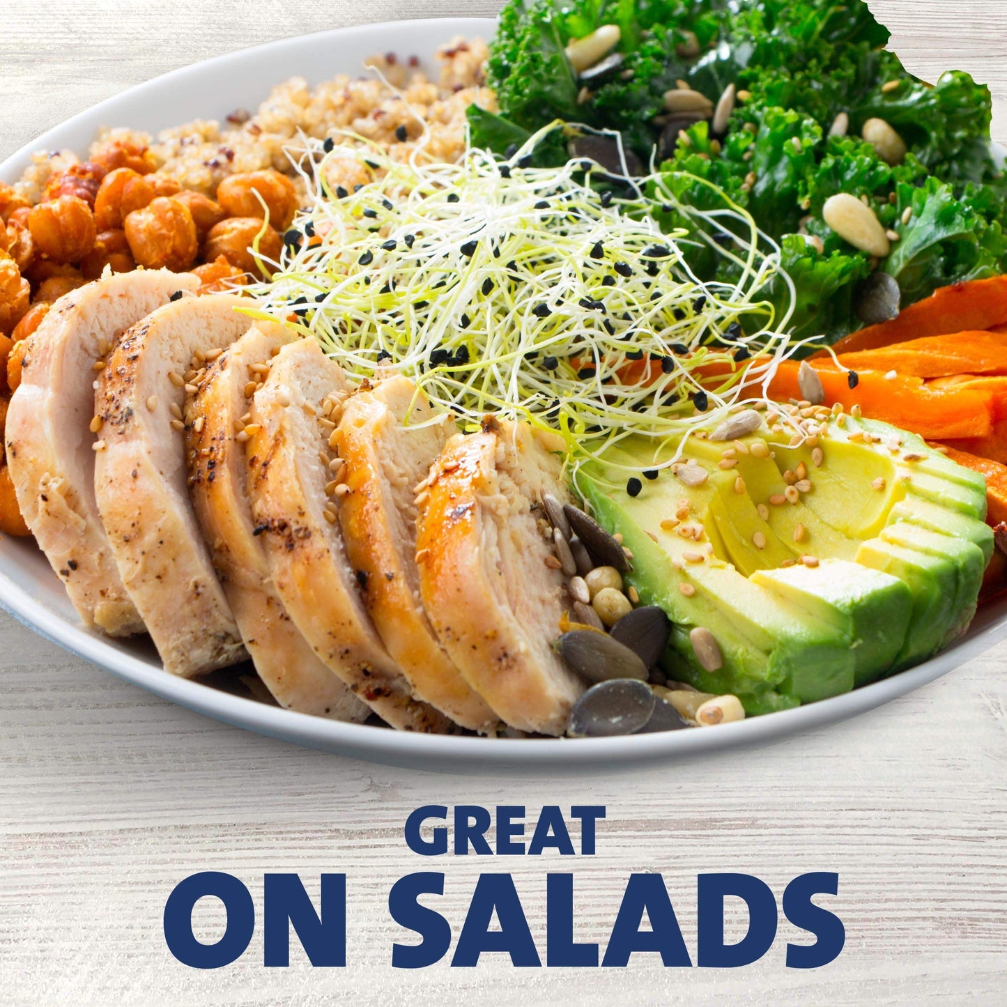 Kraft Roasted Garlic Vinaigrette Salad Dressing (14 Fl Oz Bottle)