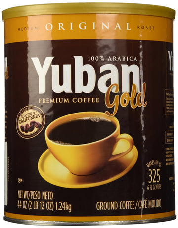 Yuban Original Medium Roast Premium Ground Coffee 44Oz (Packaging May Vary)