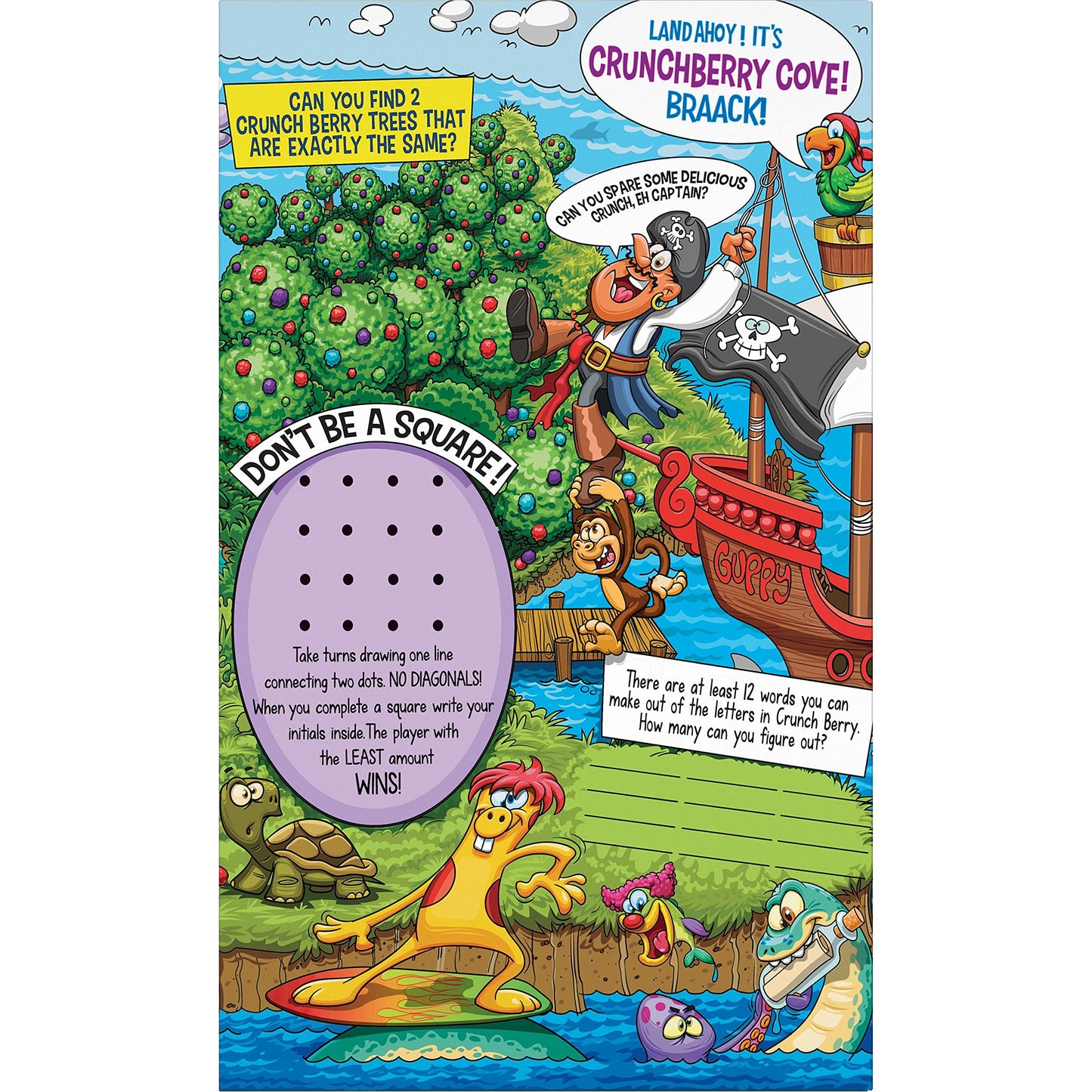 Capn Crunch Cereal, Crunch Berries, 16.8oz Box