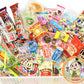 Samurai Kid Dagashi Set, Japanese Snack Assortment 36Pc With Samurai Kid Sticker