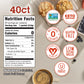 Monk Fruit In The Raw, Natural Monk Fruit Sweetener W/ Erythritol, Sugar-Free, Keto, Gluten Free, Zero Calorie, Low Carb, Vegan