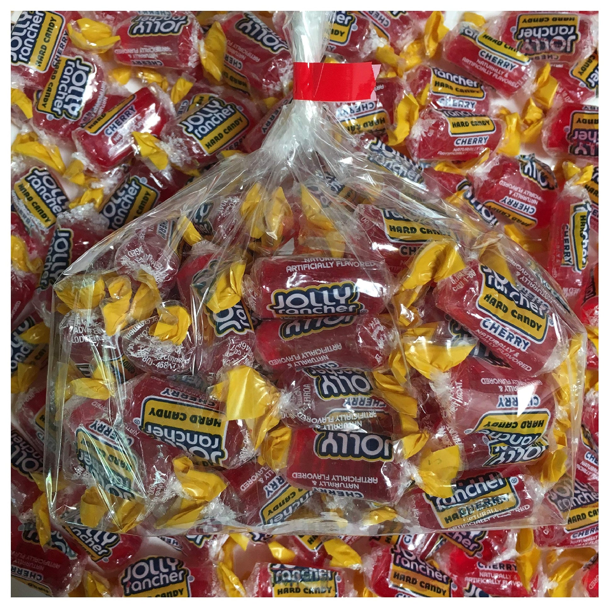 Individually Wrapped Cherry Jolly Rancher Hard Candy 1Lb