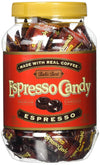 Balis Best Espresso Candy, Individually Wrapped, 1 Pound Jar, Made with Real Sumatran Coffee, Brown
