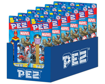 Marvel Superheroes Pez Dispensers (Pack Of 12)