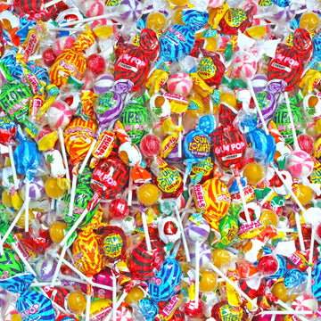 12Lb Pinata Candy Mix - Assorted Lollipops, Taffy, Gum & Hard Candy - Individually Wrapped Bulk Party Candy For Birthdays, Cinco