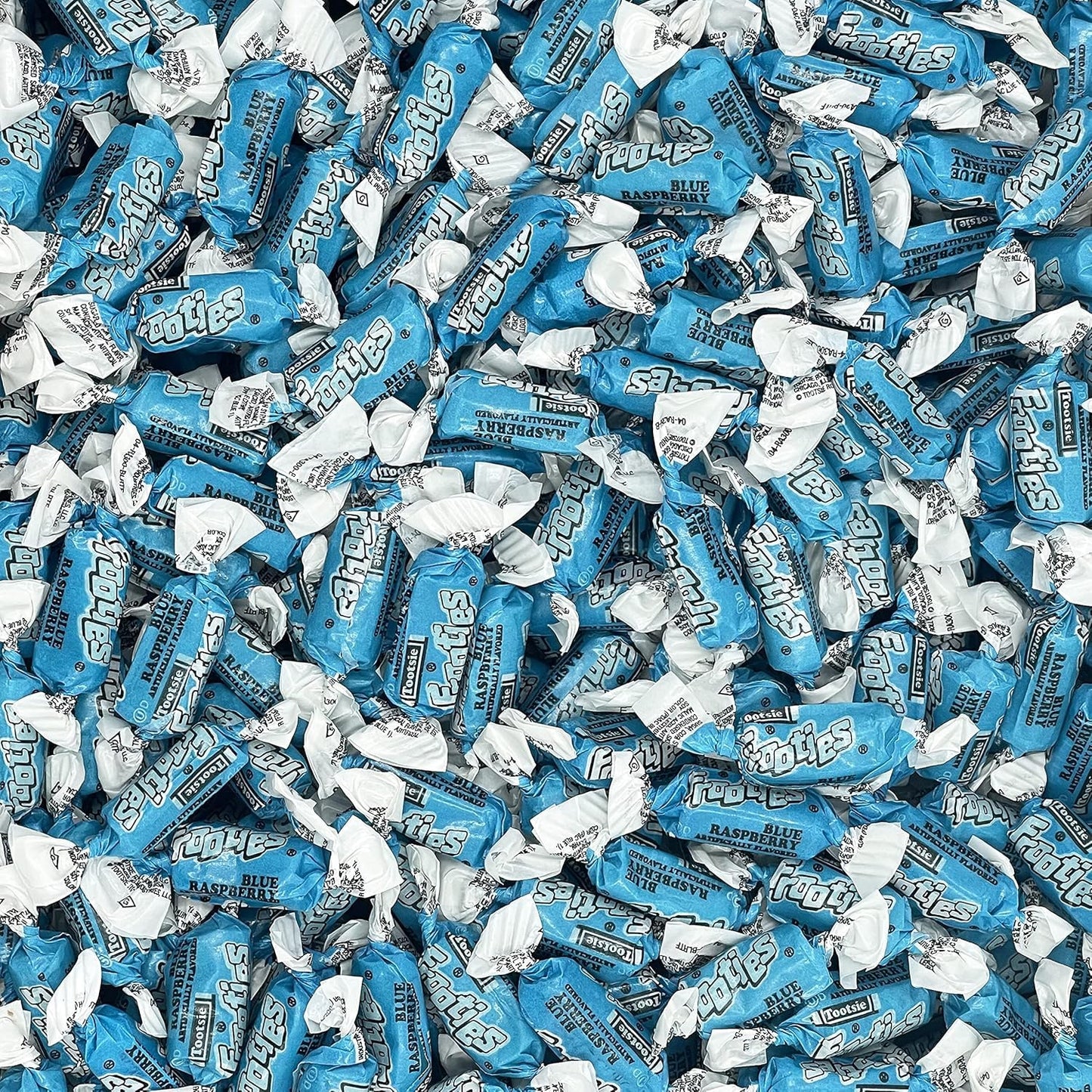 Fruidles Tootsie Blue Raspberry Twist Roll, Peanut-Free, Gluten-Free, Kosher, 5 Pounds (Bulk)
