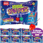DOUzzle Hanukkah Candy Dreidels for Kids, Dreidel Spin Pops, Individually Wrapped Assorted Fruity Flavors (Pack of 8) Hanukah Pa