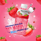 Mogu Mogu Drink Strawberry Juice (6 Bottles) Drinks For Kids Made With Fruit Juice And Nata De Coco (Coconut Jelly) Fun Chewable