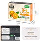 Bakol Jel Dessert - All Natural Vegan Dessert Mix - Kosher - Halal - No Artificial Sweeteners Flavors Or Colors - Orange Flavor