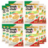 Snak Club Pineapple Rings, Tajin Chili & Lime Seasoned, Sweet and Spicy Gummy Candy, Mild in Heat Bold in Flavor, Low-Fat, Vegan