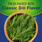 Vlasic Ovals Hamburger Dill Pickle Chips, Keto Friendly Snacks And Toppings, 12 - 16 Fl Oz Jars