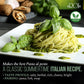 ROI Pesto Sauce - Vegan Pesto - Fresh Ligurian Basil Pesto Made of Genovese DOP basil and EVOO - Gluten Free Pesto - Keto Friend