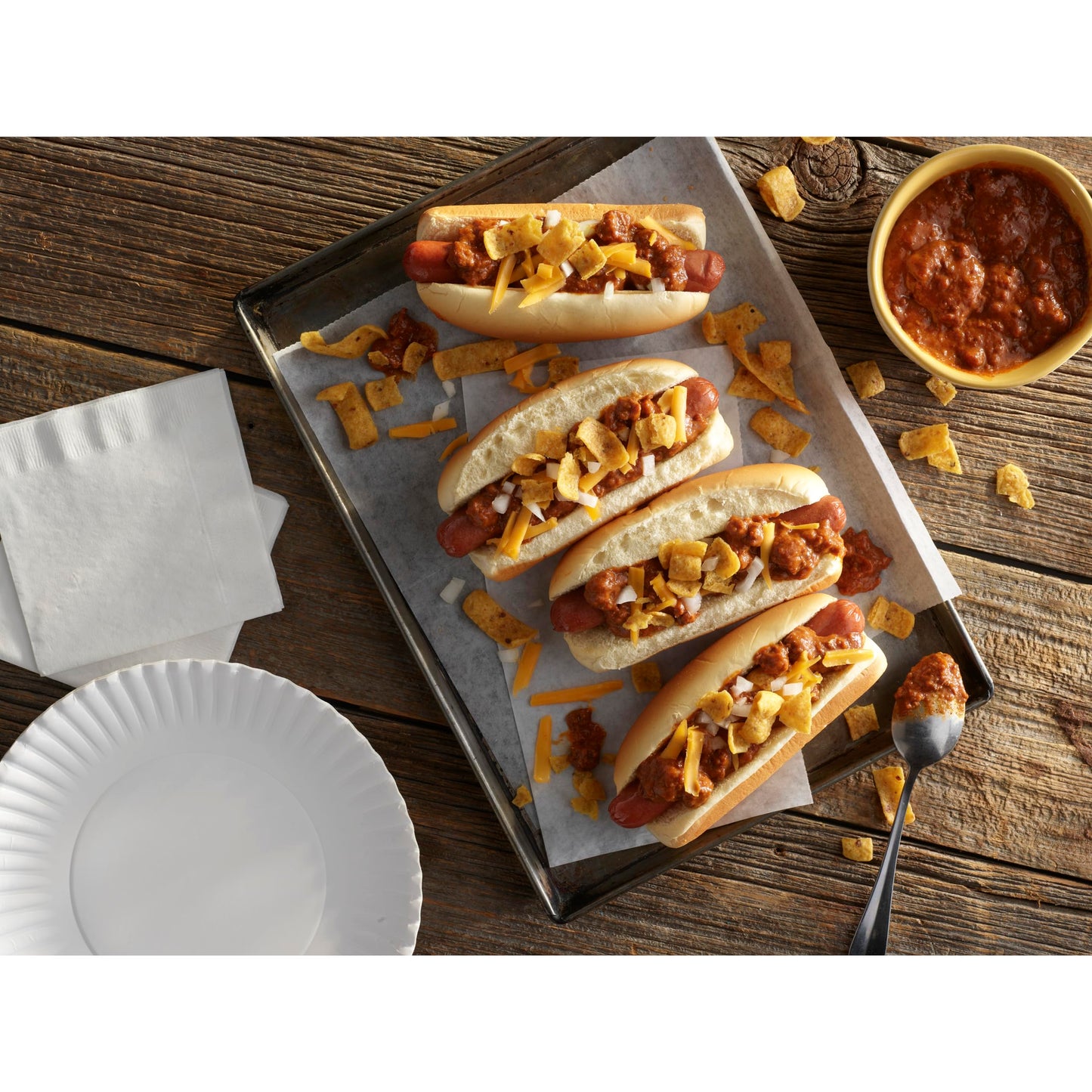 HORMEL Chili No Beans, 25 oz (Pack of 4)