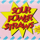 Sour Power Candy Straws, Cotton Candy, 1.75 Oz (Pack Of 24)