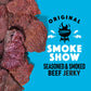 Lorissas Kitchen Beef Jerky Snacks, Original Smoked Flavor, 13g Protein, Gluten-Free, Non-GMO, 2.25 oz (Pack of 5)