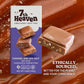 7TH HEAVEN Vegan Oat Milk Chocolate Bars with Caramel & Sea Salt, 3.5 oz, Dairy Free, Fair Trade, Kosher Parve, 4 Packs