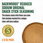 LEM Backwoods Reduced Sodium Snack Stick Seasoning, Seasons Up to 5 lbs, 3.9 Ounce Packet, Model 9161
