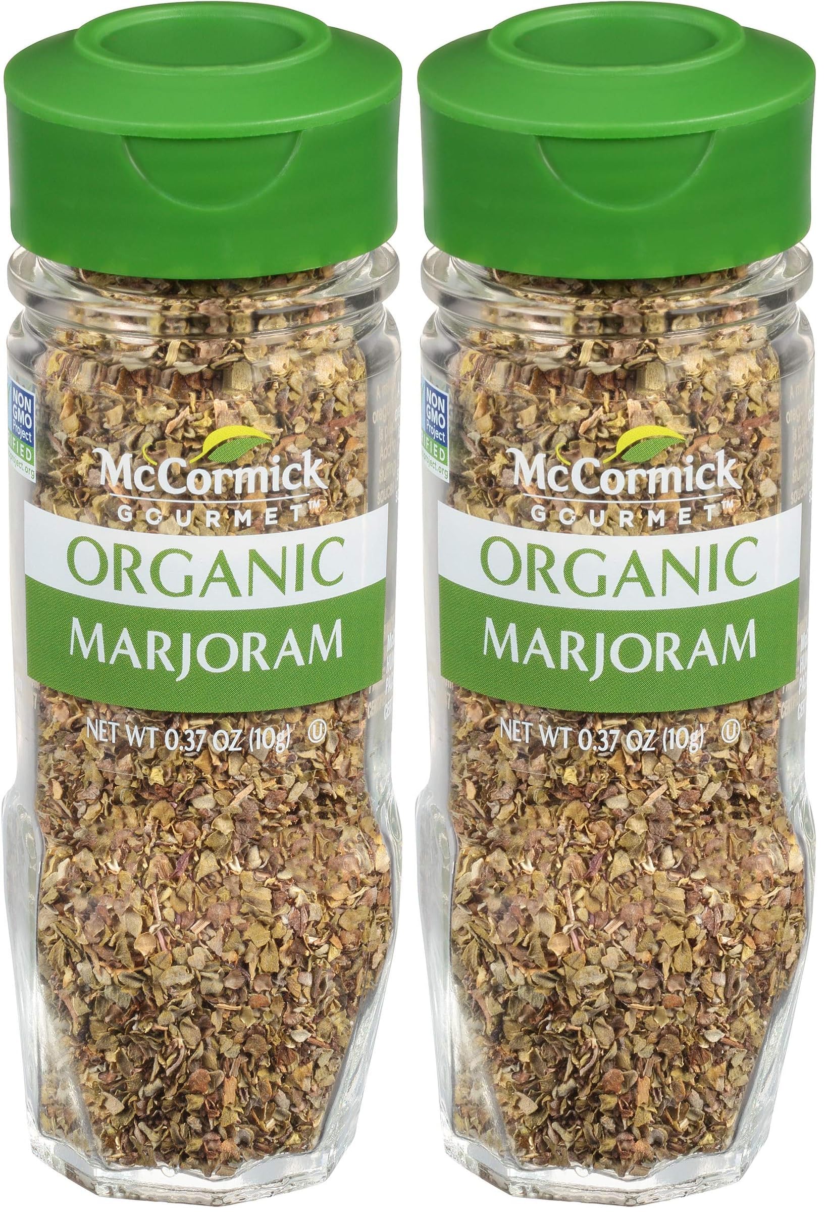 McCormick Gourmet Organic Marjoram, 0.37 Oz (Pack of 2)