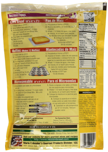 Marie Callender'S Original Corn Bread Mix 16 Oz (4-Pack)