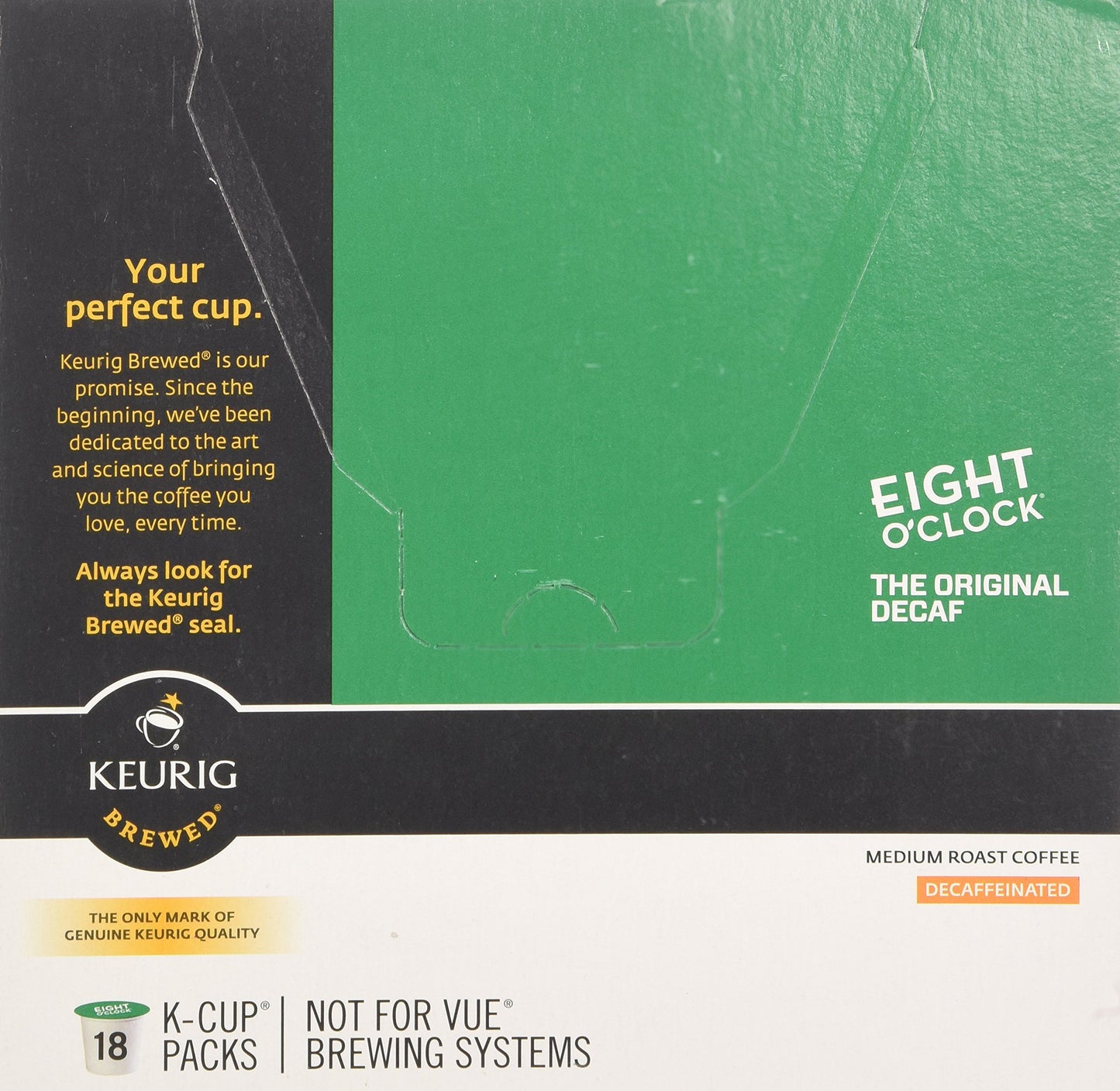 Eight O'Clock Coffee Original Decaf Coffee - 18 Ct