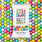 Candy Envy - Shimmer Spring 1 Inch Gumballs - 2lb Bag - Approximately 113 Gumballs Per Bag - North American Made & Kosher Certif