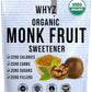 Organic Monk Fruit Extract, 5 oz, Pure Monk Fruit Sweetener Organic No Erythrytol and Zero Calorie, Sugar Substitute, Powdered M