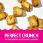 Kooshy Croutons - Mambo Italiano (Sourdough Bread, Garlic, Basil, Parmesan), All Natural, Vegetarian, Non-Gmo Croutons For Salad