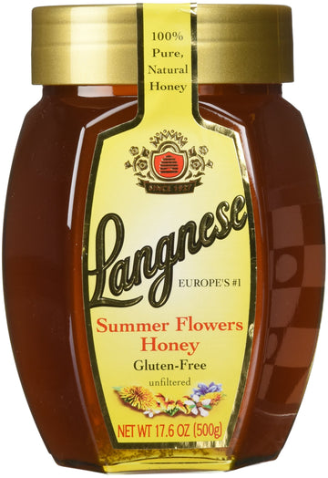Langnese Summer Flowers Honey Jar, 17.6 Ounce (Pack Of 1)
