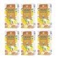 Hyleys Organic Green Tea Ginger and Lemon Flavor - 25 Tea Bags - (6 Pack - 150 Tea Bags Total)
