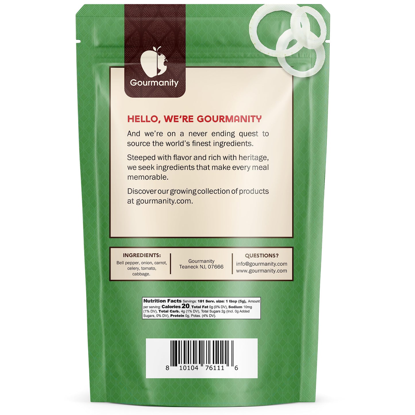 Gourmanity Dehydrated Mixed Vegetables, All Natural Dried Ramen Topping, Adds Color Flavor And Texture To Your Vegetable Soups A
