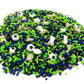Sprinkle Me This Halloween Themed Sprinkles - Zombie Grave - 8 Oz Resealable Bag - Includes Grave Stones, Candy Eyes, Bloody Bones