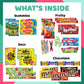 The Care Crate Co. Ultimate Candy Snack Box - 40 Count with Full Size Candies - Starburst, Skittles, Twizzlers & More!