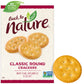 Back to Nature Classic Round Crackers - Dairy Free, Non-GMO, Made with Wheat Flour & Sea Salt, Delicious & Quality Snacks, 8.5 O