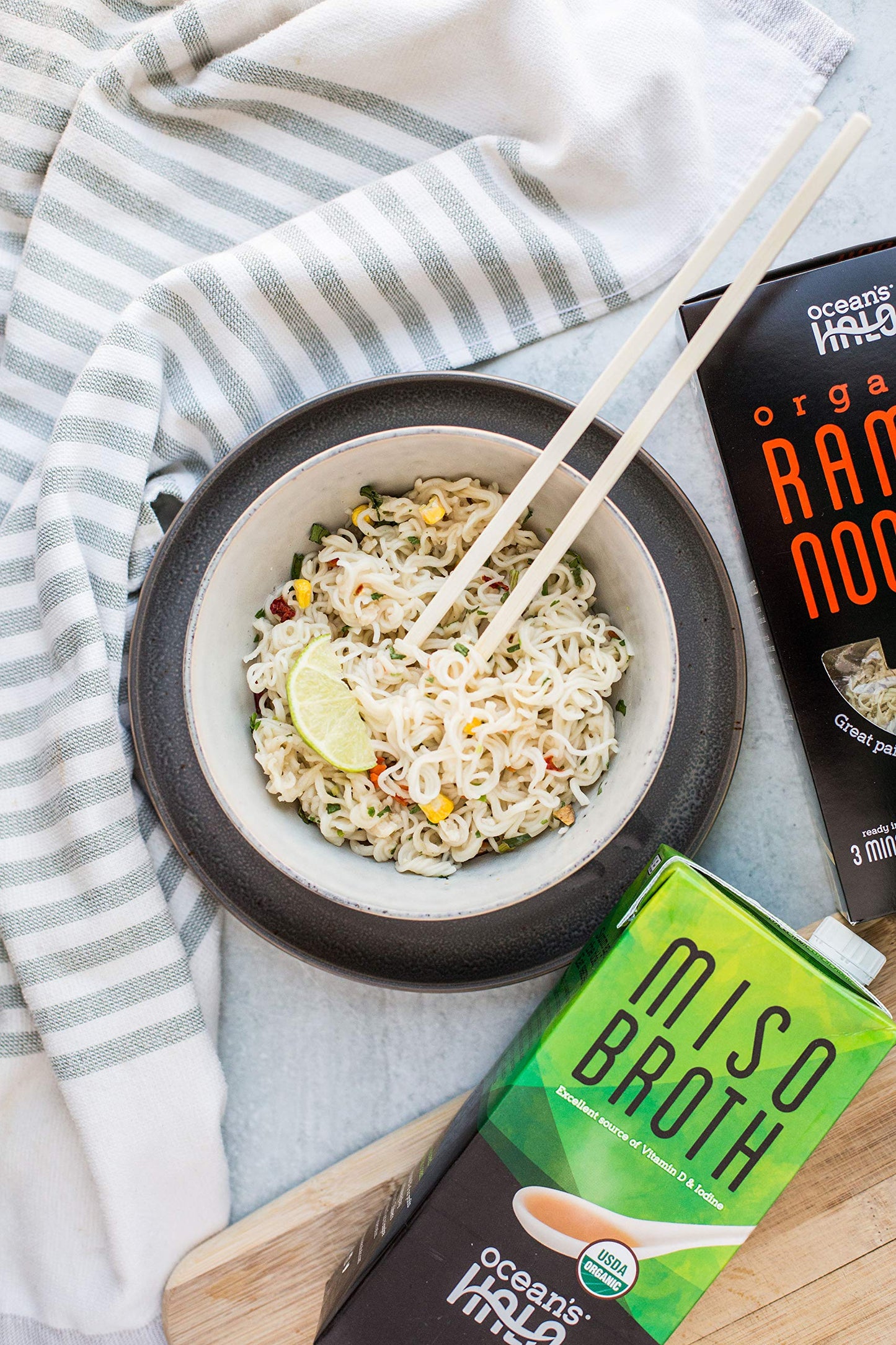 Ocean'S Halo, Organic And Vegan Miso Broth, 32 Fl Oz