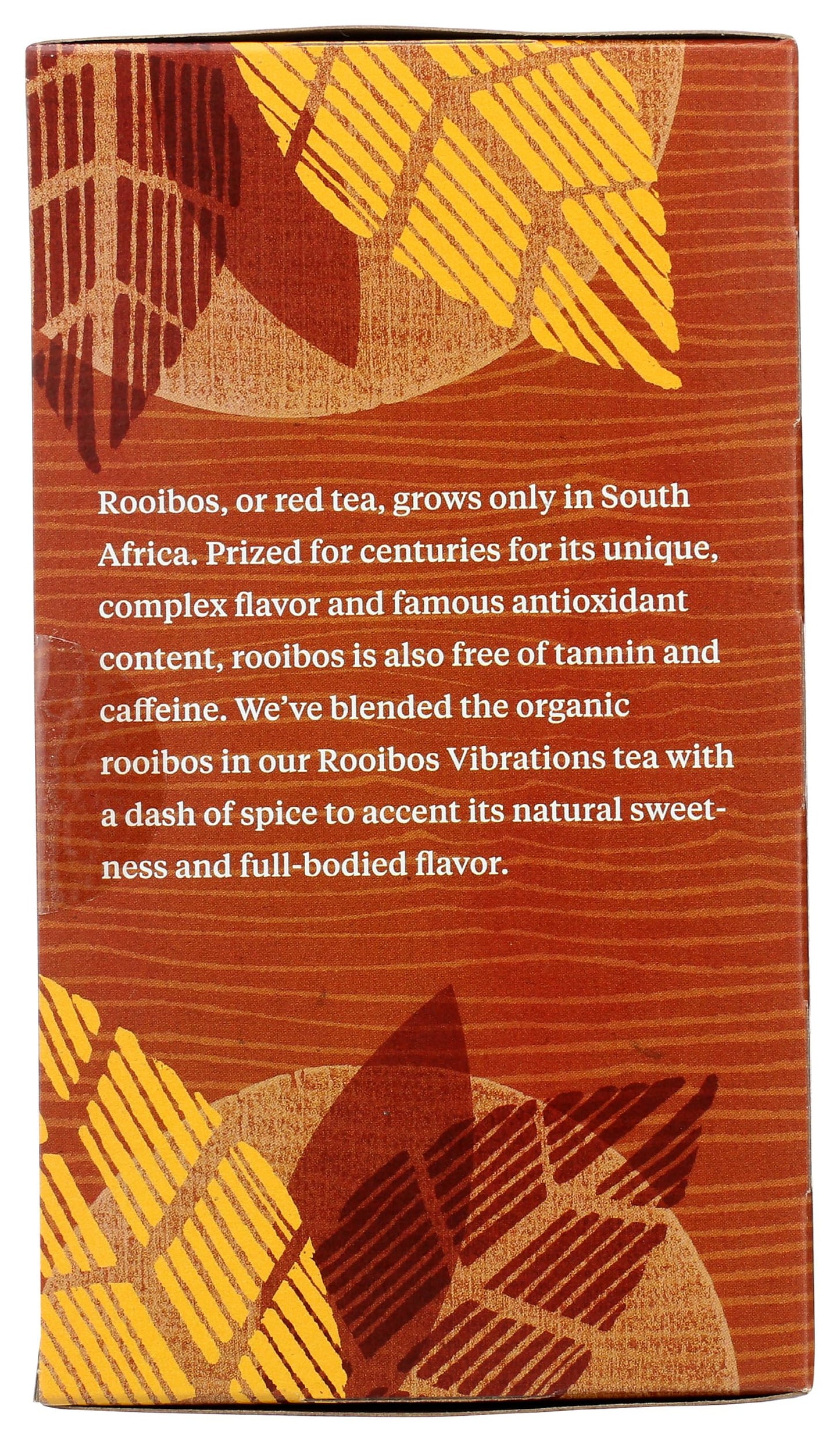 Allegro Tea Organic Rooibos Vibrations Tea Bags, 20 Count, Pack of 1