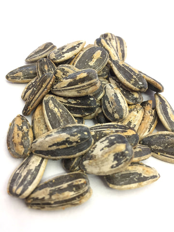 Bricktown Goods Roasted Garlic Flavored Sunflower Seeds - 3 Pack - Boldly Seasoned And Roasted In-Shell Sunflower Seeds - 24 Oz