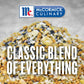 Mccormick Culinary Everything Bagel Seasoning, 21 Oz (Pack Of 6) - Six 21 Ounce Containers Of Everything Bagel Seasoning Blend Of Poppy Seed, Sesame Seed, Garlic, Onion And Salt