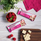 Quest Nutrition White Chocolate Raspberry Protein Bars, 20G Protein, 1G Sugar, 5G Net Carb, High Fiber, Gluten Free, Keto Friendly, 12 Count