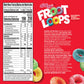 Kelloggs Froot Loops Breakfast Cereal, Good Source of Fiber, 15g Whole Grain, Family Size, 16.6 oz