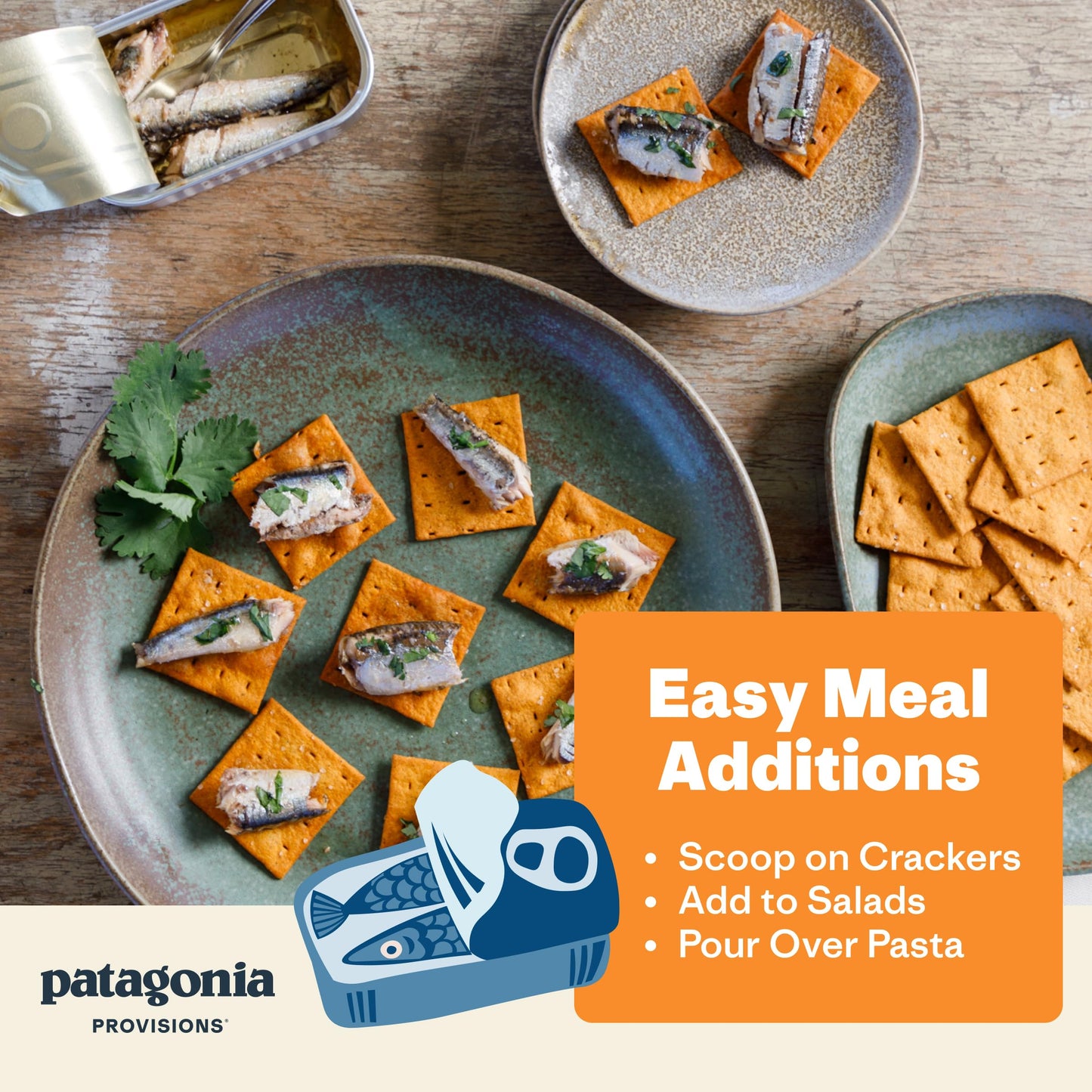 Patagonia Provisions Lemon Olive Spanish White Anchovies 4.2 Oz