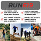 Run619 Zero Drop Shoe Insoles - Thin Flat Medium Shoe Inserts W/No Arch Support - Foot Forming - Perfect For Running Walking Wor
