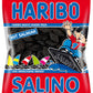 German Haribo Salino Gums With Ammonium Chloride - 1 X 200 G