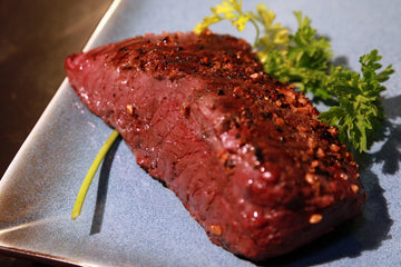 Good Life Premium Meats Elk Steak – 4 Individually Sealed 8 oz. Ranch Steaks