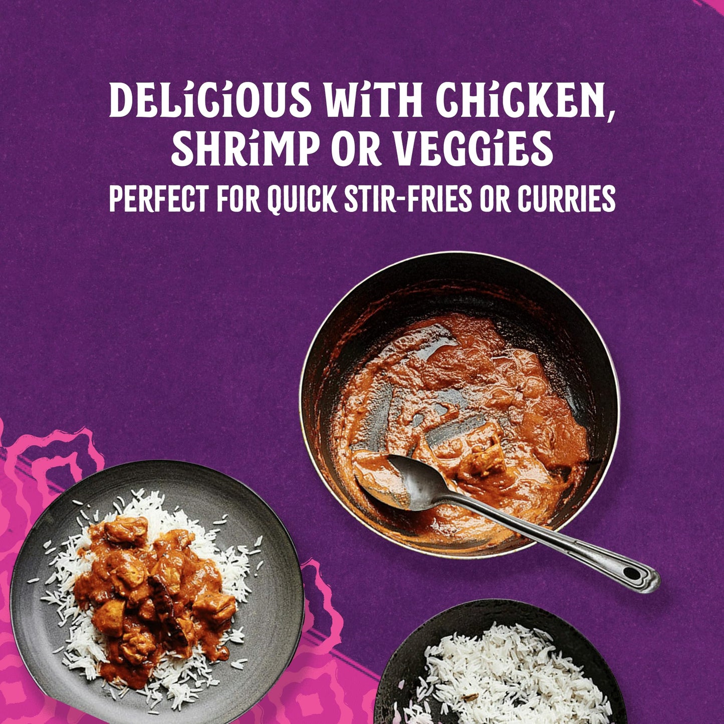 Pataks Jalfrezi Simmer Sauce - Tomato-Based Curry Sauce with Green and Red Bell Pepper, Spices - Gluten-Free & Vegan Mild Indian