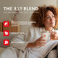 Illy Whole Bean Coffee, Decaffeinated - Medium Roast - Mild & Balanced - 100% Arabica - Whole Beans - Pressurized Packaging Seal