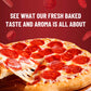 Digiorno Frozen Pizza, Pepperoni Pizza Hand-Tossed Style Crust, 17.3Oz (Frozen) 17.3 oz