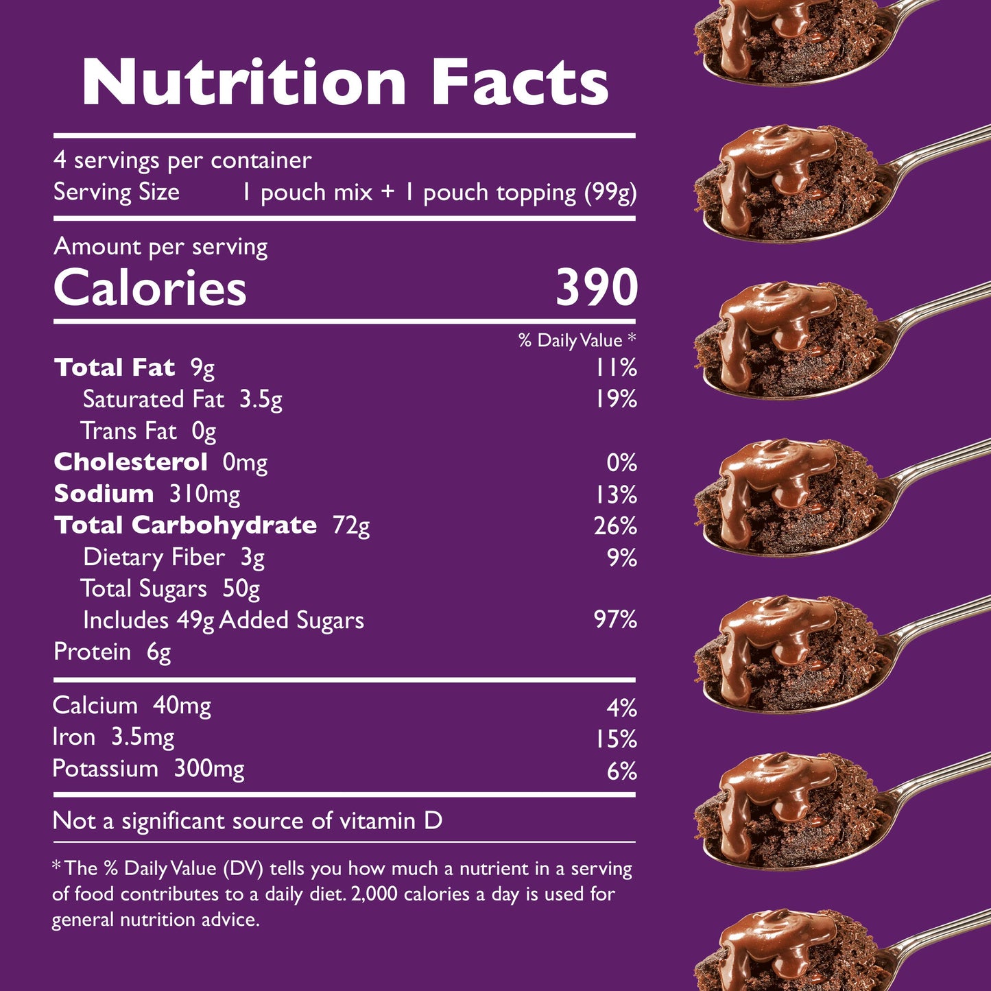 Betty Crocker Mug Treats Hot Fudge Brownie Mix With Fudge Topping, 4 Servings, 13.9 Oz.